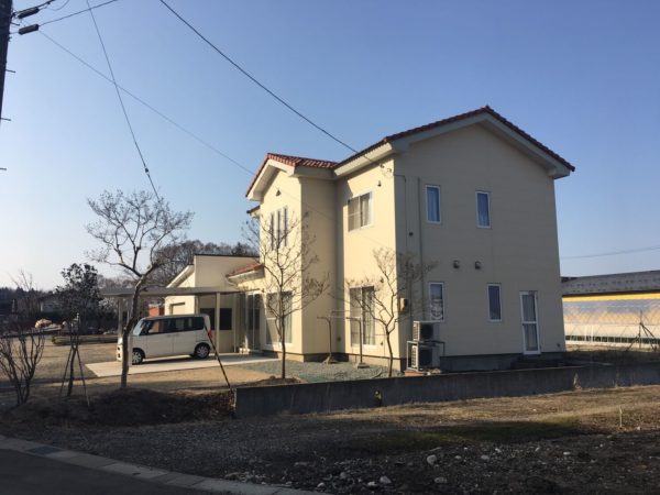 秋田市豊岩Ｙ様邸リフォーム（外観一新！ガレージ増築＆外壁全面張替）