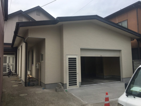 秋田市楢山Ｋ様邸リフォーム（住みよい暮らしへ～インナーガレージ＆書斎へ改築）