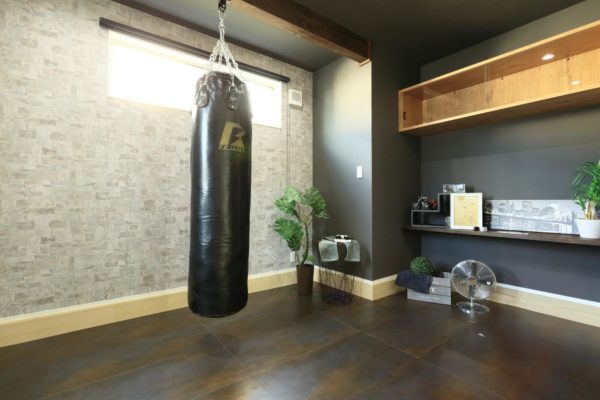 秋田市,新築,書斎,トレーニングルーム,新屋,日吉町