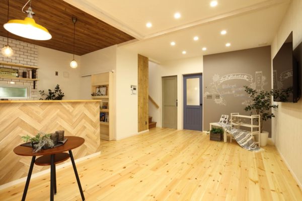 新築,秋田市,リビング,LDK,リビングダイニングキッチン,メモボード,泉